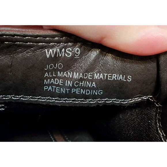 NEW DIRECTIONS JOJO WOMEN 9 DARK BROWN CEDAR WEDGES CONTEMPORARY STYLISH BOOTIES - Picture 8 of 13